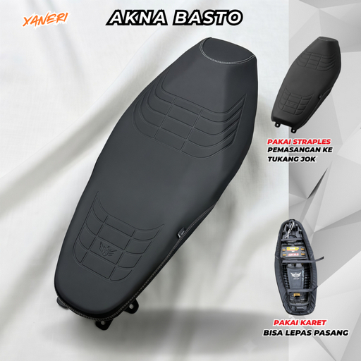 Akna AXL Sarung Jok Akna Basto Motor Vario Kulit Sintetis Tebal 1.20 mm