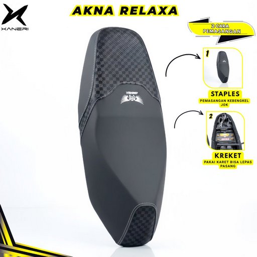 Akna AXL Cover Jok Motor Relaxa Scoopy Vario PCX Beat Nmax Aerox Fazzio Mio Nmax