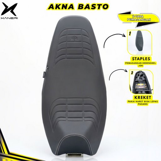 Akna AXL Sarung Jok Akna Basto Motor Vario Kulit Sintetis Tebal 1.20 mm