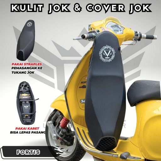 Akna AXL Cover Jok Kulit Jok fotris x carbon catur 3D Motor Beat Vario Scoopy supra x