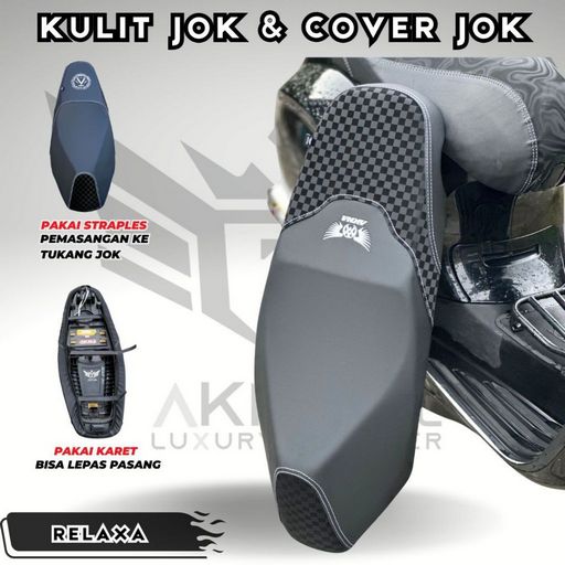 Akna AXL Cover Jok Motor Akna Relaxa Scoopy Vario PCX Beat Nmax Aerox Scoopy Mio
