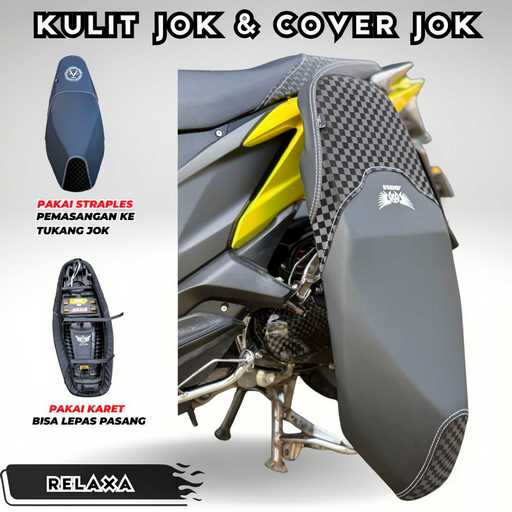 Akna AXL Cover Jok Motor Akna Relaxa Scoopy Vario PCX Beat Nmax Aerox Scoopy Mio