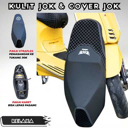 Akna AXL Cover Jok Motor Akna Relaxa Scoopy Vario PCX Beat Nmax Aerox Scoopy Mio
