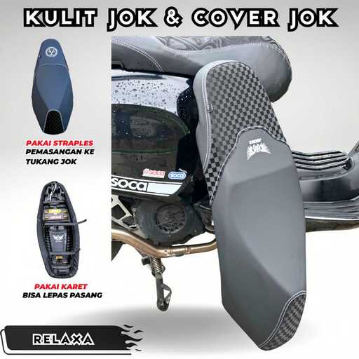 Akna AXL Cover Jok Motor Akna Relaxa Scoopy Vario PCX Beat Nmax Aerox Scoopy Mio